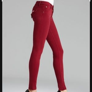 Hudson red jeans